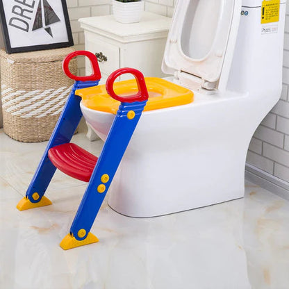 Children's Potty Training Toilet Ladder Seat