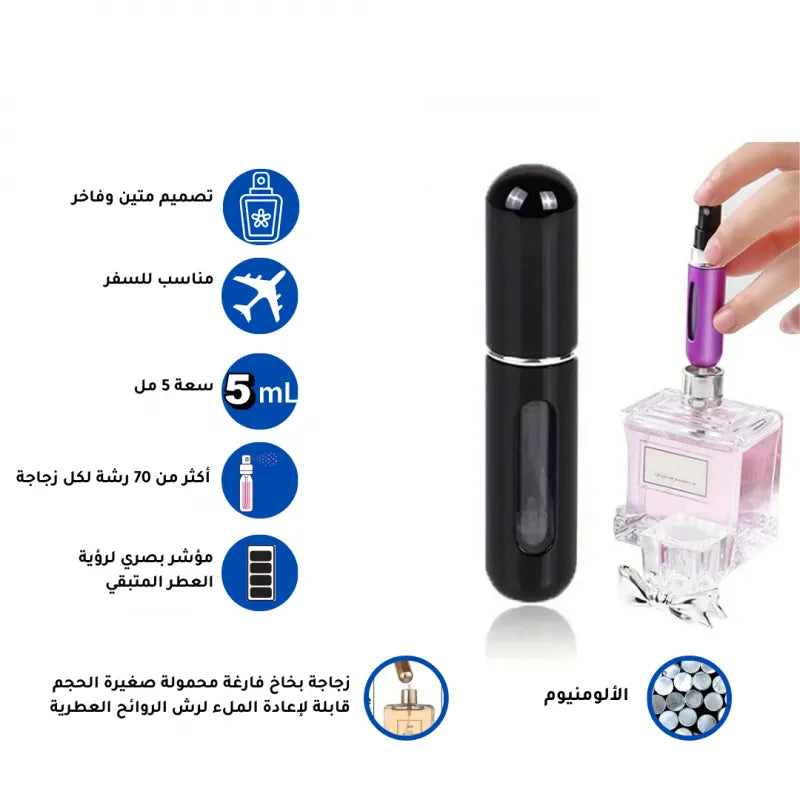 Mini Perfume Atomizer 5ml Travel Spray Bottle