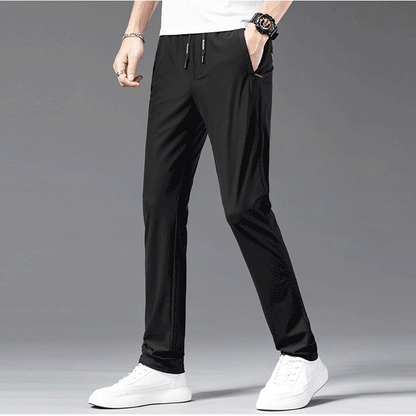 Men's Ice Silk Casual Sports Trousers