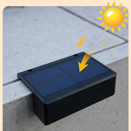 Solar LED Wall Light for Outdoor Garden Spaces