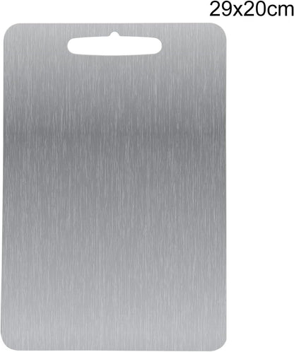 Premium Titanium Cutting Board with Handle
