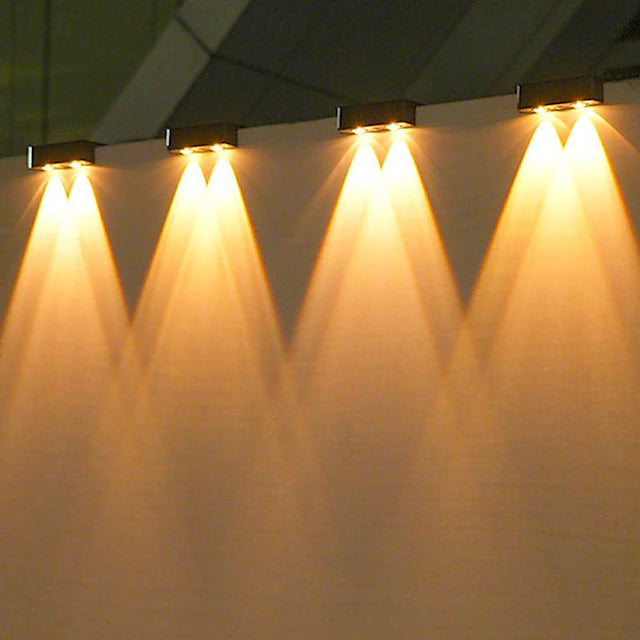 Solar LED Wall Light for Outdoor Garden Spaces