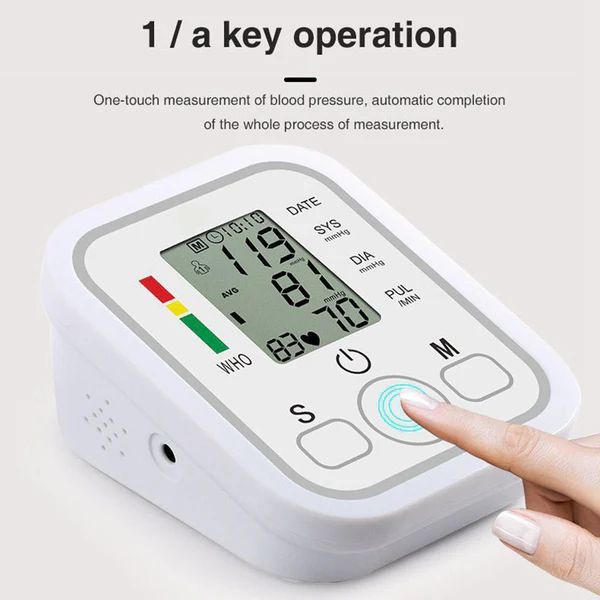 Digital Electronic Blood Pressure Monitor for Home