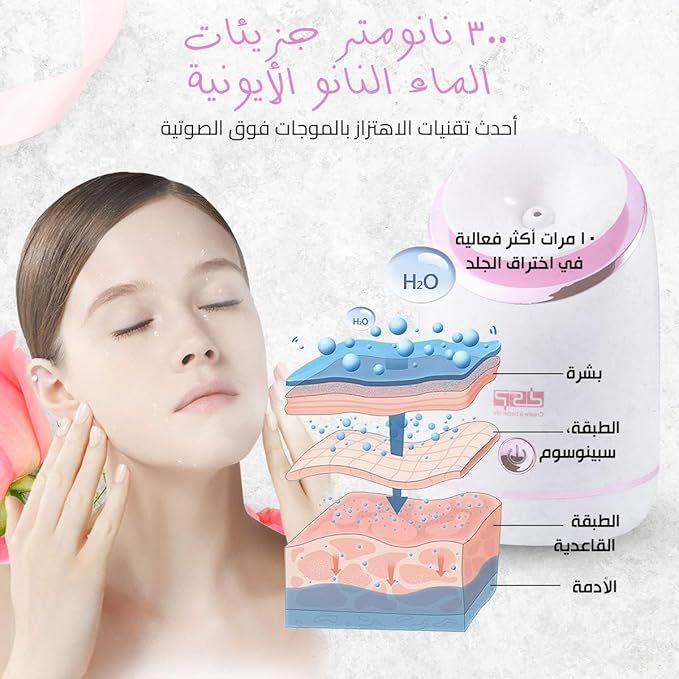 Hydrating Facial Steamer for Daily Skincare